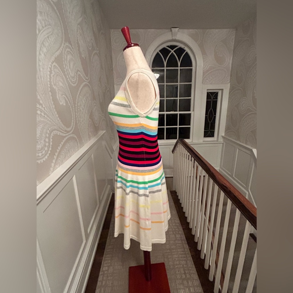 Milly Fit & Flare Dress • Size P - Picture 5 of 8
